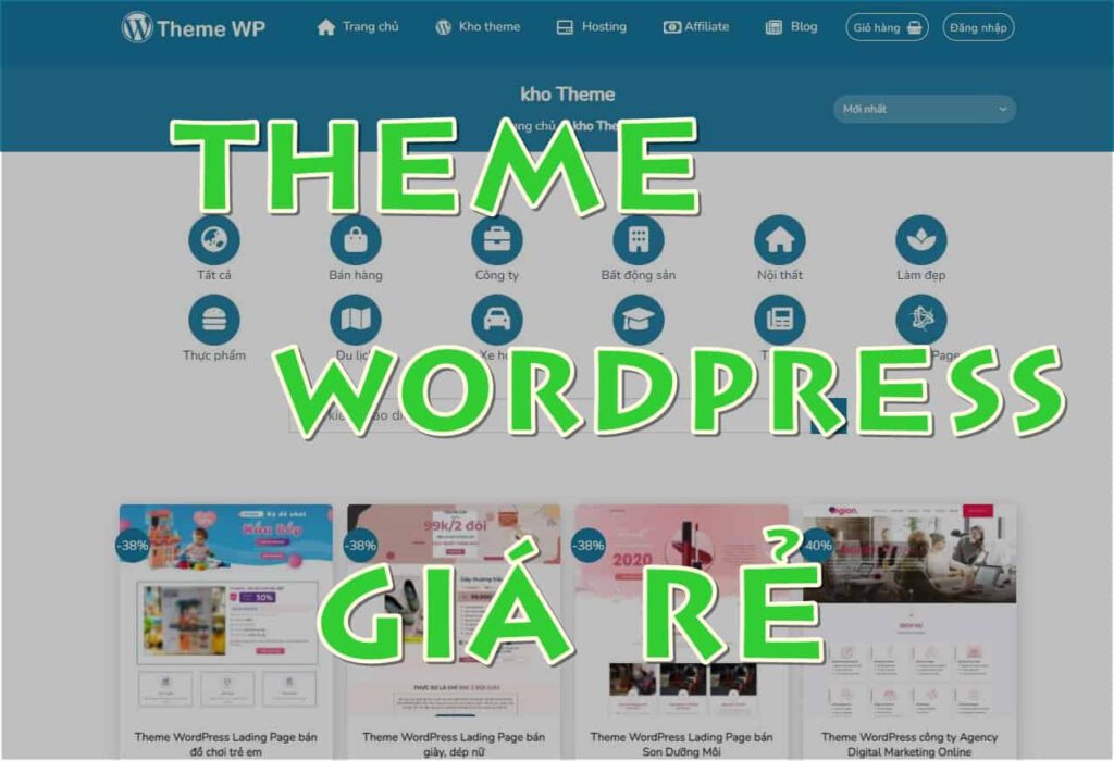 Mua Theme Wordpress Giá Rẻ